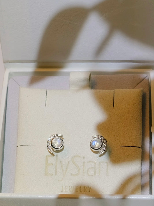 Moon child studs